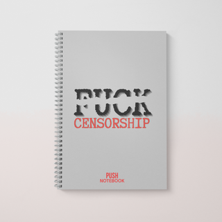 F Censorship Al Blank Lined Notebook