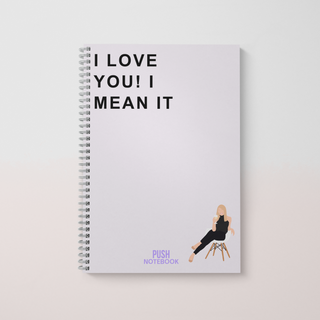 Love You All Blank Lined Notebook