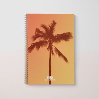 PalmTree All Blank Lined Notebook