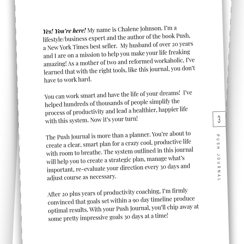 Downloadable Instruction Booklet Chalene Johnson